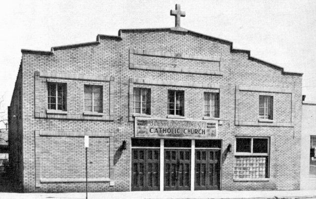 Fairmount Theatre - Roxy Theater - Blessed Sacument Church From Doug Taylor Collection (newer photo)